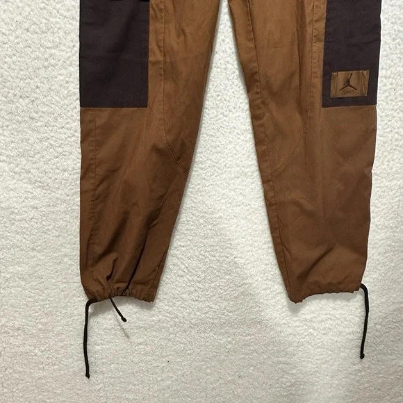 Nike Pants Womens XS Brown Air Jordan Essential Utility Cargo Loose Fit Joggers - Picture 8 of 16